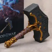 God of War Ragnarok Kratos 1:1 Hammer Figure - 29x39cm Statue