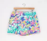 NWT LILLY PULITZER $78 Madison Skort Soft Cotton Knit Pull-On Iris Blue Size L