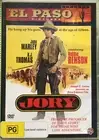 Jory (Classic 1973 B. J. Thomas, Robbie Benson, John Marley) DVD NEW SEALED