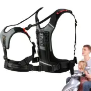 Child Safety Harness Reflective Motorcycle Safety Harness Motorcycle Back Seat B