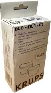 Box of 2 New/Sealed Krups F472 Filters OEM
