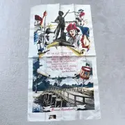 Vintage 60s Kay Dee Linen Kitchen Towel R Batchelder Concord Ralph Waldo Emerson