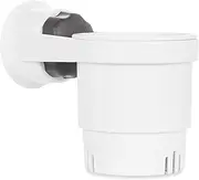 Camco Cup Holder with Mechanical Suction Cup - Provides a Secure Location for Your Beverage - Compatible with Most Cups, Cans, Bottles and Tumblers - White (53084)