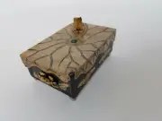 Soapstone Box Trinket Decor with one Drawer Frog Unique Gift Rock