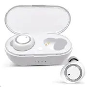 Mini Invisible Tws Bluetooth 5.0 Earphones with Charging Box & Mic