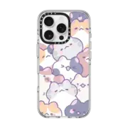 iPhone 16 Pro Clear Case MagSafe Compatible Cats! by Milkkoyo