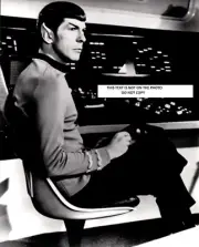 ORIGINAL 1960s LEONARD NIMOY VINTAGE MR SPOCK 8X10 STUDIO PROMO PHOTO STAR TREK