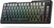 KZZI K75 Lite Wireless 75% Gasket Mount RGB Gaming Hot Swappable 82 Keys 3-Mode Mechanical Keyboard Linear Switches, Aurora