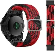 [RAYESS] New 22mm 26mm Quick Release Nylon Strap for Garmin Fenix 7 7X 6 6X 5 5X Plus 3HR Forerunner 935 945 Smart Watch Strap Bracelet