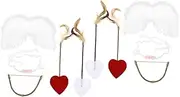 DEARMAMY 10pcs Cupid Bow Arrow Wings Headband Kids Angel Cupid Costume Accessories