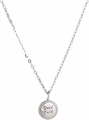 [ZhuyuanSD] Fashionable letter GoodLuck clavicle necklace