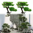 Plastic Pine Tree Ornament DIY False Tree Ornament for Aquarium Landscaping