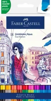 Goldfaber Aqua Dual Marker - Wallet of 18