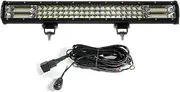 Elinz 23" inch LED Light Bar Work Driving FLOOD SPOT COMBO Offroad 4WD 3 Rows IP68 Waterproof 50000hrs life 54600LM PC Lens