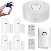 Wifi Tuya Home Alarm System 433Mhz Burglar Security Alarm Smart Life App Control