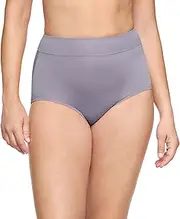 [Warner's] Women's Pinching No Problems Dig-Free Comfort Waist Microfiber Brief 5738
