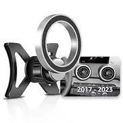 Magnetic Mobile Phone Holder Compatible with Q2, Compatible with Magsafe for iPhone 15/14/13/12, 2017 2018 2019 2020 2021 2022 2023 SUV Accessories Easy to Use Adjustable Viewing Angle Stable