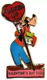 Disney WDW Cast Exclusive Valentine's Day Goofy Pin