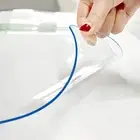 Vinyl Clear Table Protector 18X36 Inch Desk Pad Mat PVC Plastic Table Protect...