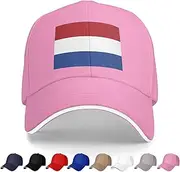 [Generic] National Emblem of Netherlands Baseball Cap Dutch Trucker Dad Hat for Men Women Outdoor Sport Running