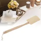 Natural Exfoliating Loofah luffa loofa Bath Brush On a Stick - With Long Handle