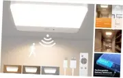 FULEN Motion Sensor Ceiling Light Fixture, Cordless Closet Light Battery