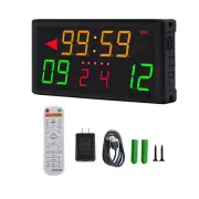 Digital Scoreboard Remote Control LED Display Lightweight Durable Portable