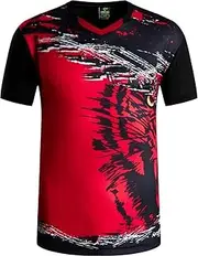 [jeansian] Boy's Active Sport Short Sleeve Breathable T-Shirt Tee Top LBS701