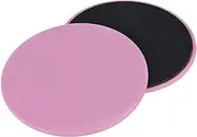 Sliders for Working Out Yoga Pilates Gliding Disc Liders Exercise Fitness Sliders, 2PCS Yoga Pilates Gliding Disc,Double Sided Slider Discs Exercise Sliders, 2 Dual Sided Gliding Sliding Discs, Pink