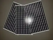 VENDING MACHINE PRICE LABEL SHEET 390 STICKERS VARIETY 3 STICKER SHEETS TOTAL