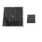 DC12V Solar Water Pump Kit 50W Panel with Battery Box & Timer Control