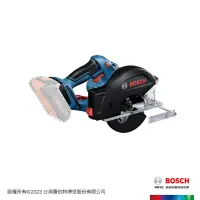 在飛比找momo購物網優惠-【BOSCH 博世】18V 鋰電鐵工圓鋸機_空機(GKM 1