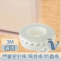 在飛比找PChome24h購物優惠-Viita 門縫門底門窗密封條/縫隙貼條/隔音條/防蟲條 霧