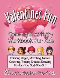 在飛比找博客來優惠-Valentines Fun Activity Book f