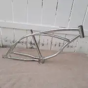 Schwinn Stingray Chrome Bike Frame 20" Old School Reproduction