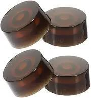 Kisangel 4 pcs Electric Guitar Volume Control Knobs Easy to Replace Knobs for Electric Guitar Parts Stylish Design for Volume Durable and Practical for Repair