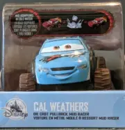 Disney Pixar Cars Die Cast Pullback Mud Racer Cal Weathers #42 (NIB)