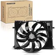 A-Premium Engine Radiator Cooling Fan Assembly Compatible with Select Mercedes-Benz Models - S500 S430 2000-2002, CL500 2000-2001, CL55 AMG 2001
