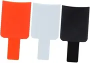 Baluue Hair Dye Board Kit (3pcs) Flat Hair Coloring Board Brush Home Salon Tools Easy to Use