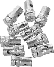 Anneome Go Kart Throttle Cable Stops Locks 10pcs Set for Mini Bike Motorcycle Bicycle Heavy Duty Fit