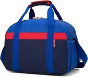 HawLander Small Duffle Bag for Kids Boys or Girls, Gym Bag for Sports, Dark Blue, Gym Bag for Sports