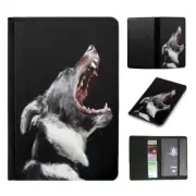 PASSPORT ITINERARY ORGANIZER|CUTE ADORABLE BORDER COLLIE DOG 1