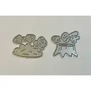 Gerda Steiner Designs Tree Stump & Mushrooms Metal Craft Die Set