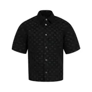 [Amiri] Amiri Ma Quad Jacquard Shirt 48 IT BLACK