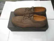 Allen Edmonds Mens Shoes, Brown Suede Leather, Size 9 B, Model Wayland