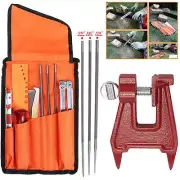 AU 1/6/10/12 Pcs Chainsaw File Filing Kit Files Tool Chain Sharpener For Stihl