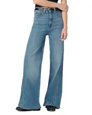Joe's Jeans Petites The Twisted Mia High Rise Wide Leg Jeans in Wonderous