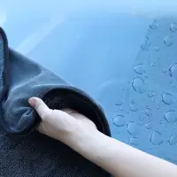 在飛比找松果購物優惠-吸水蝌蚪布(60X90cm) 吸水布 超細纖維布 洗車毛巾 