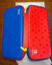 Mario RED BLUE EDITION Carry CASE OEM Nintendo Switch SPECIAL Edition NEW! RARE!