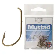Mustad 9555-BR Beak Baitholder Trout Worm Hooks 6 Qty 10